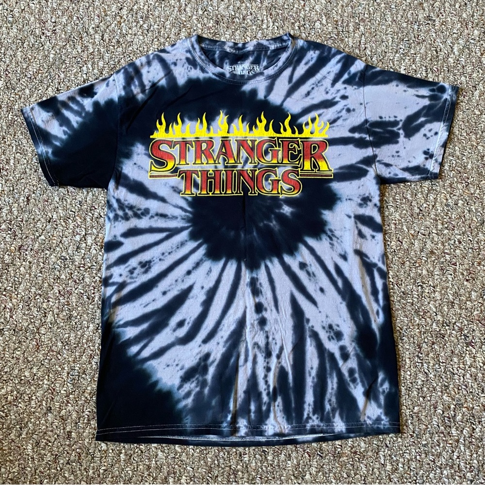 Stranger Things Official Licensed Tie-Dye Graphic Tee